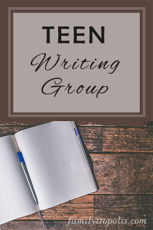 Teen writing group