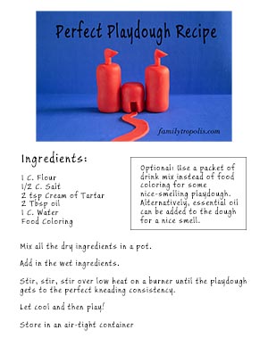 Perfect Playdough Recipe