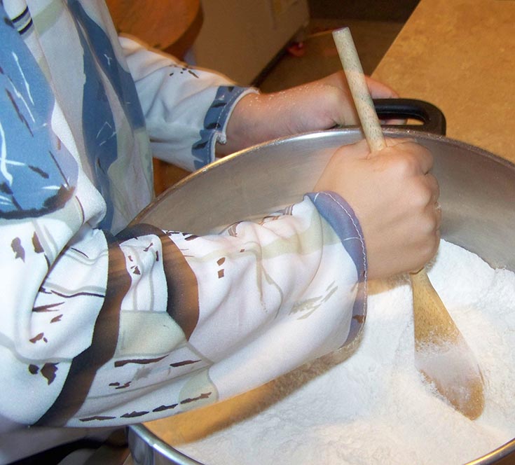 Stirring up the perfect playdough