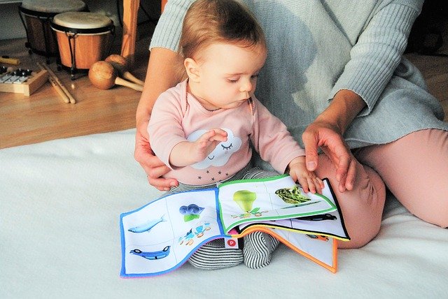 Parent reading to child